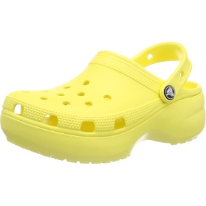 Crocs Women’s Classic Platform Clog(Banana)