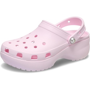 Crocs Women’s Classic Platform Clog(Pink Milk)