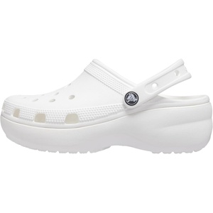 Crocs Women’s Classic Platform Clog(White)