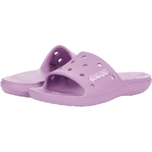 Crocs Women’s Classic Tie-Dye Slides(Orchid)