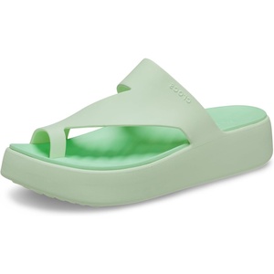 Crocs Women’s Getaway Toe Loop Platform Sandals(Jade Tint)