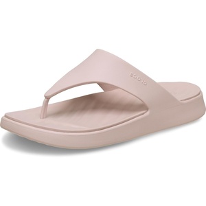Crocs Women’s Getaway Triangle Flip Flops(Quartz)