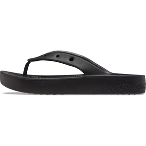 Crocs Women’s Platform Flip Flop Sandal(Black)