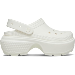 Crocs Women’s Stomp Clog Slip-on Shoes(Chalk)