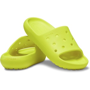 Crocs unisex-child Classic Slide 2.0, Sandals for Kids(Acidity)