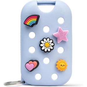 Touchland x Crocs Hand Mist Case with 5 Jibbitz Charms – Pixie Lavender(Cloudwave Blue)