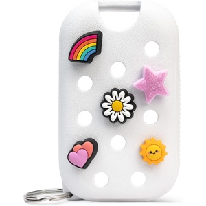 Touchland x Crocs Hand Mist Case with 5 Jibbitz Charms – Pixie Lavender(Cosmic White)