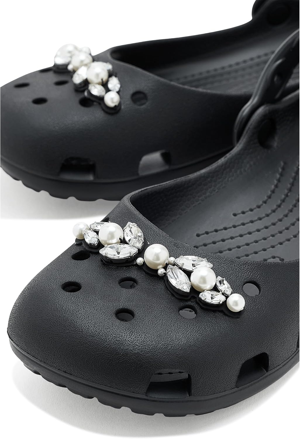 image:imageCrocs Classic Ballet Ballet SlippersBlack 1