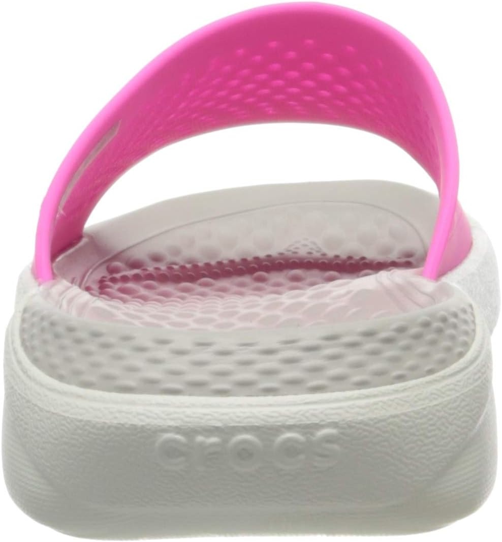image:imageCrocs LiteRide SlidePink Electric Pink Almost White 6qv