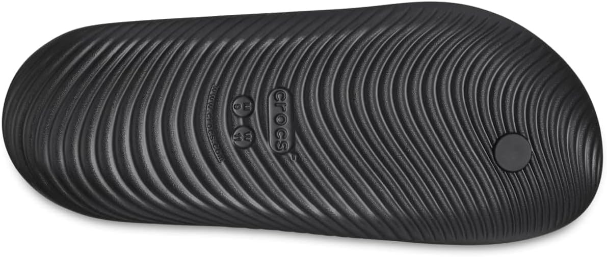 image:imageCrocs UnisexAdult Mellow Flip Flops Recovery Slides Bone Black 10 Men12 Women