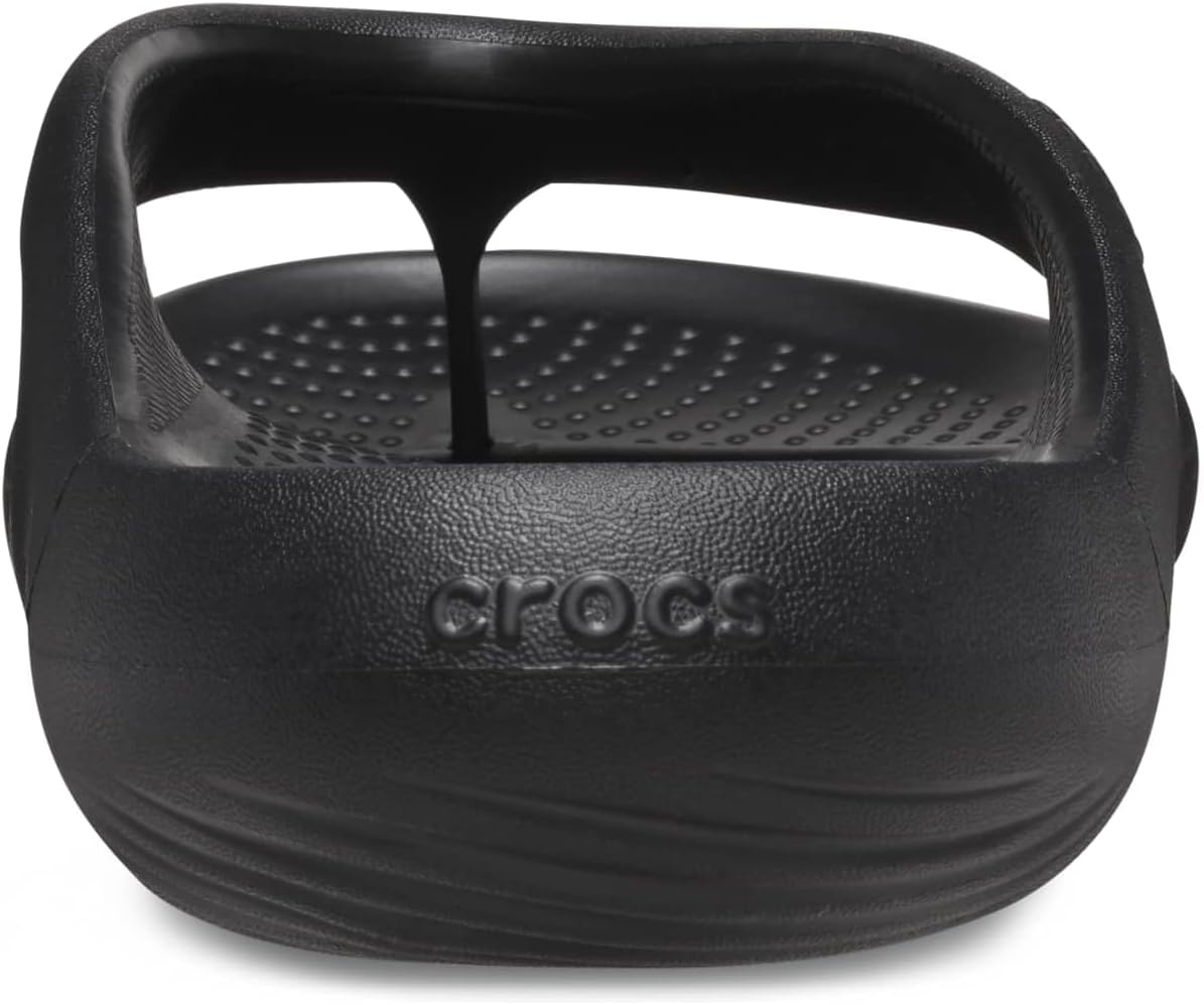 image:imageCrocs UnisexAdult Mellow Flip Flops Recovery Slides Bone Black 10 Men12 Women