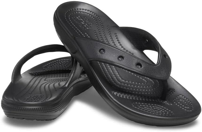 image:imageCrocs Unisexs Classic Flip FlopsBlack