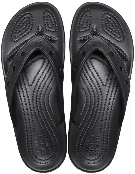 image:imageCrocs Unisexs Classic Flip FlopsBlack