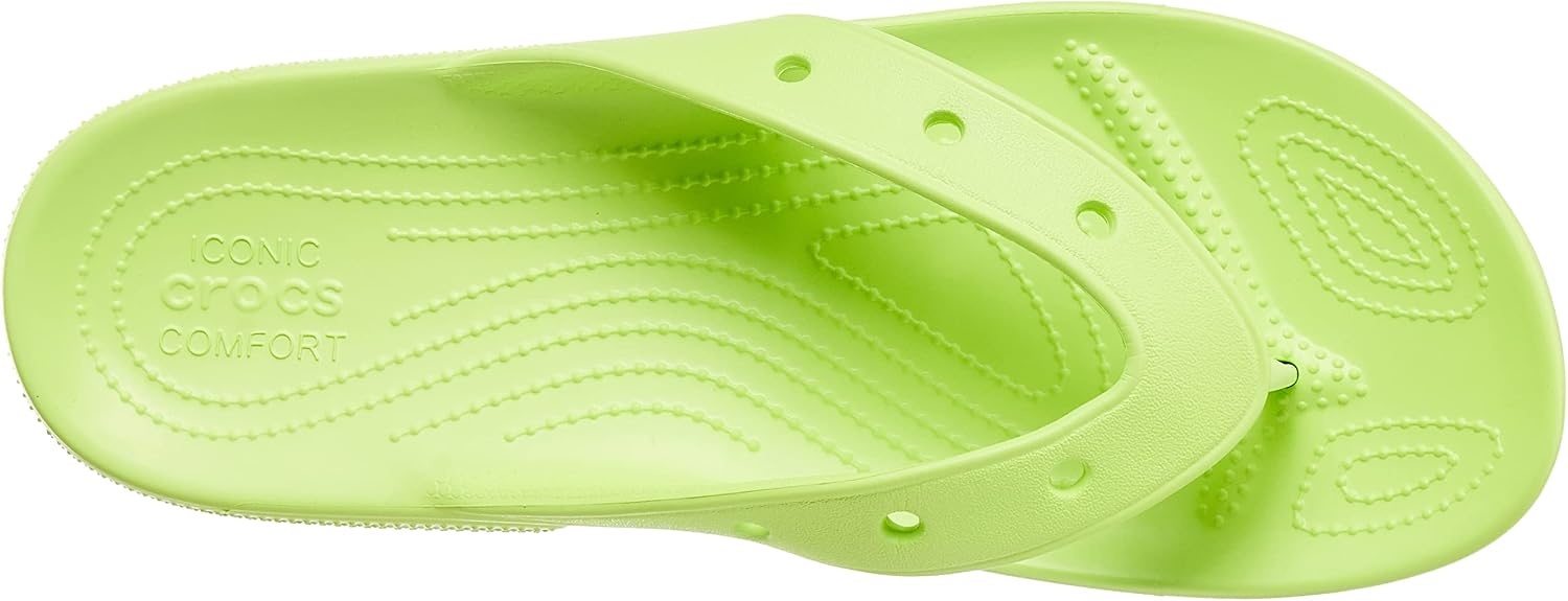 image:imageCrocs Unisexs Classic Flip FlopsGreen