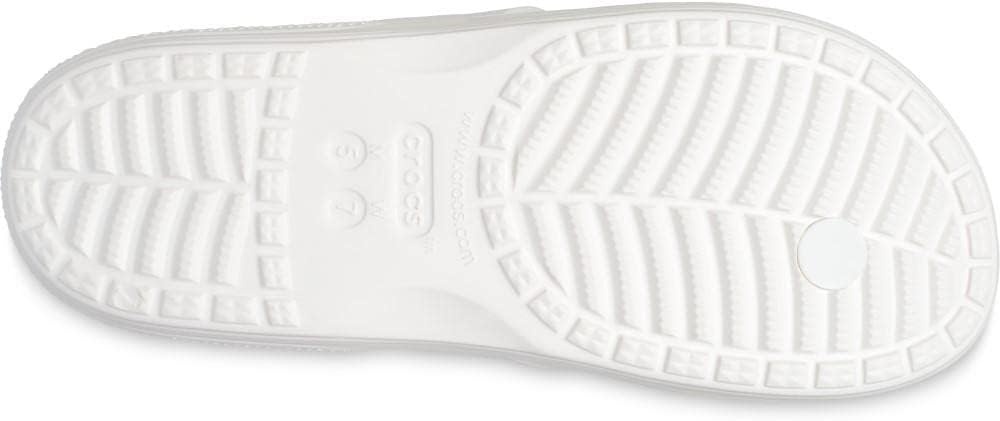 image:imageCrocs Unisexs Classic Flip FlopsWhiteMulti
