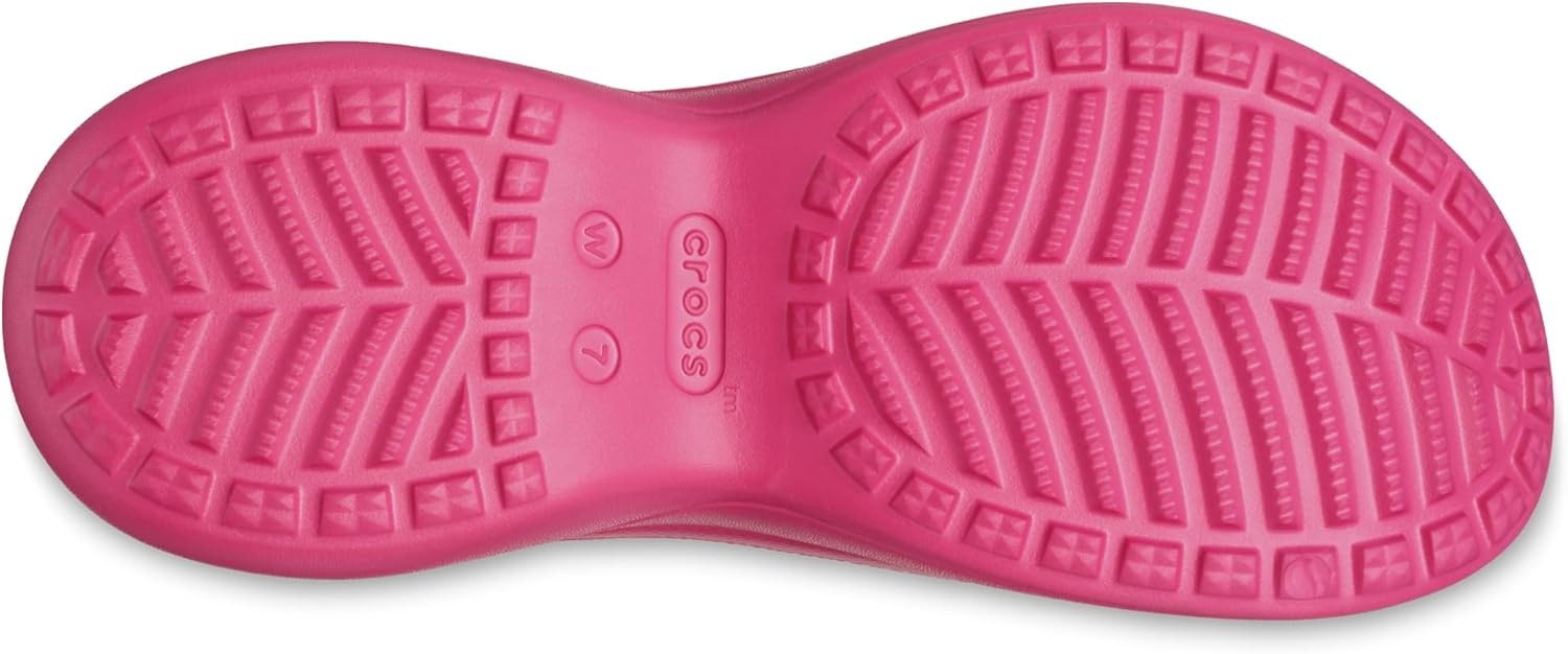 image:imageCrocs Womens Bae Slide Platform SandalsDragon Fruit