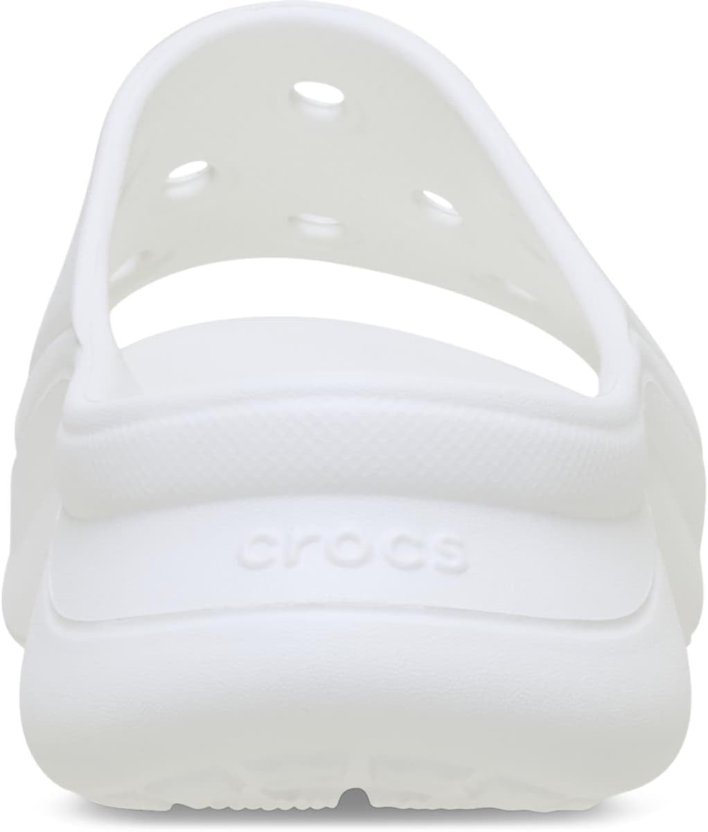 image:imageCrocs Womens Bae Slide Platform SandalsWhite