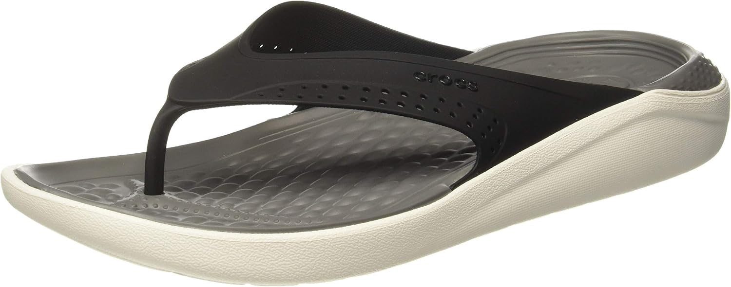 image:imageCrocs Womens Baya Flip SandalsBlackSmoke
