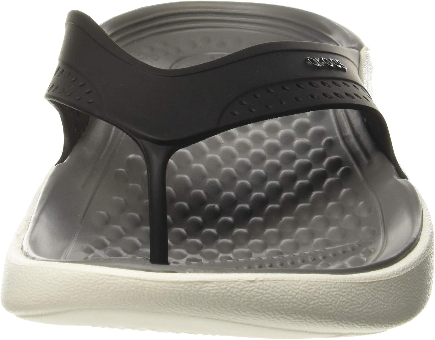 image:imageCrocs Womens Baya Flip SandalsBlackSmoke