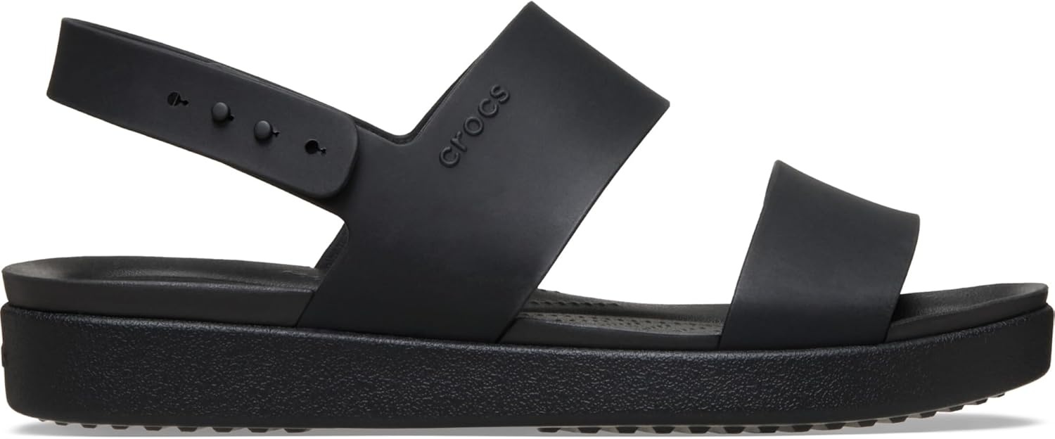 image:imageCrocs Womens Brooklyn Backstrap Low SandalsBlack