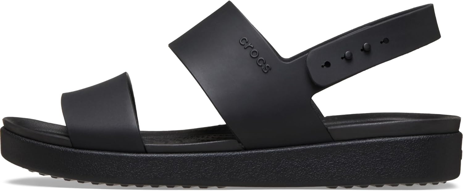 image:imageCrocs Womens Brooklyn Backstrap Low SandalsBlack