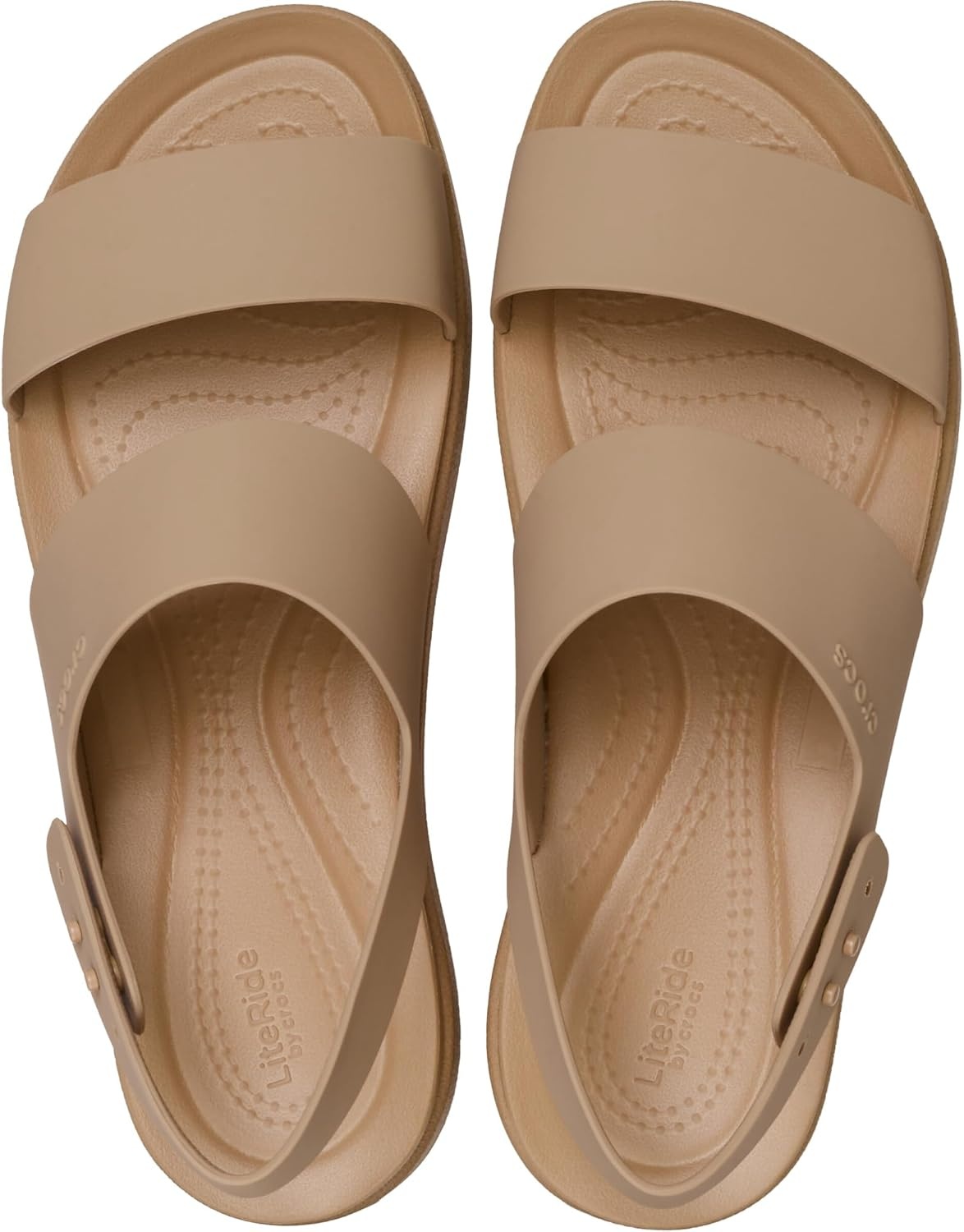 image:imageCrocs Womens Brooklyn Backstrap Low SandalsCashew