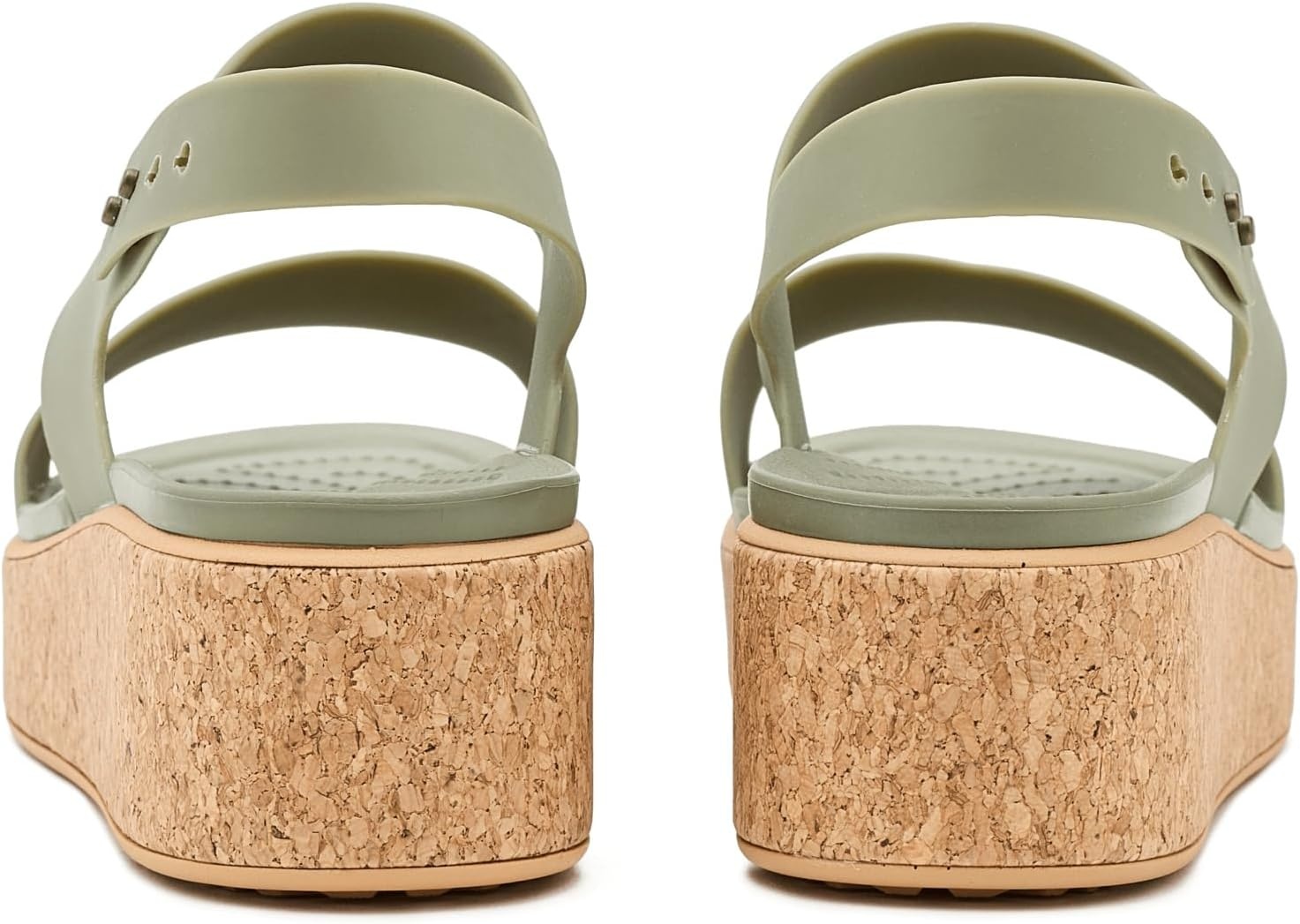 image:imageCrocs Womens Brooklyn Cork Low WedgeCargo