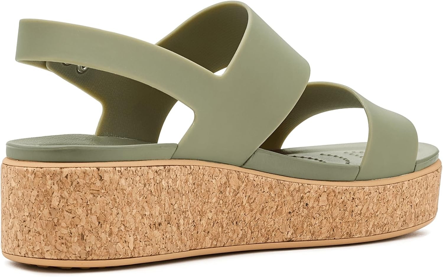 image:imageCrocs Womens Brooklyn Cork Low WedgeCargo