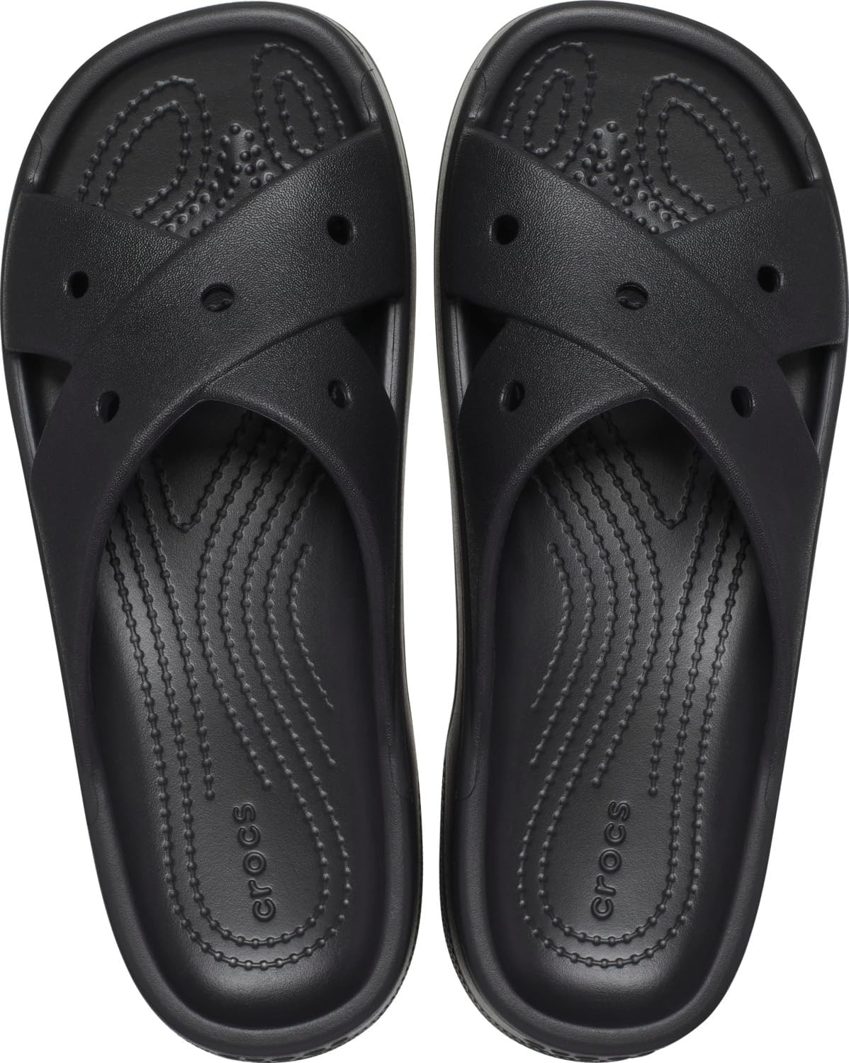 image:imageCrocs Womens Classic Cross Strap SandalsBlack