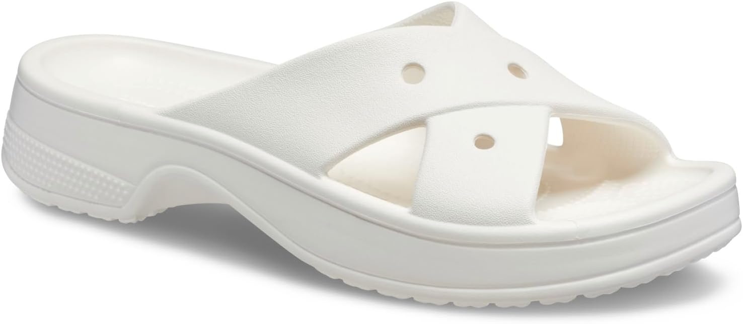 image:imageCrocs Womens Classic Cross Strap SandalsChalk