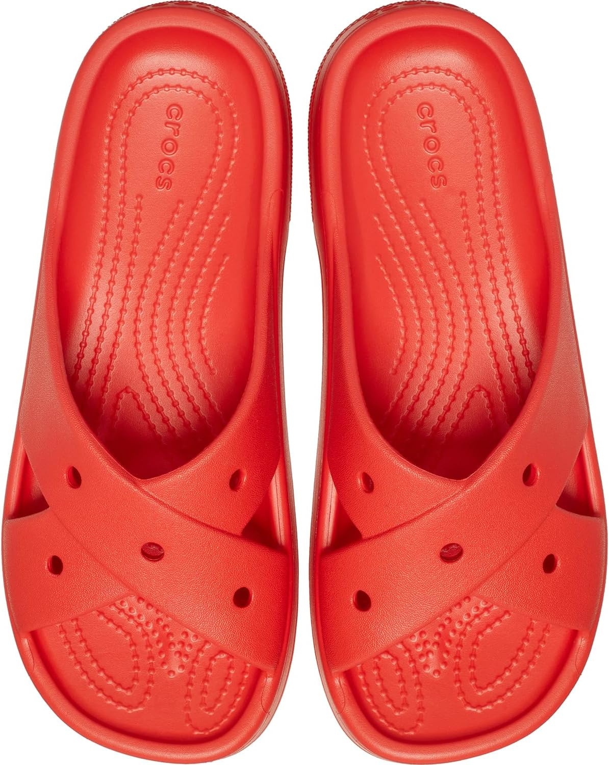 image:imageCrocs Womens Classic Cross Strap SandalsCherry