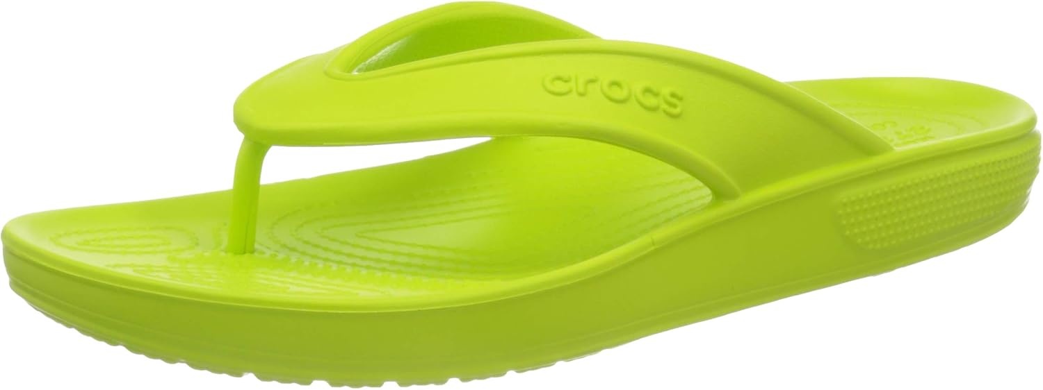 image:imageCrocs Womens Classic II FlipFlop SandalsLime Punch