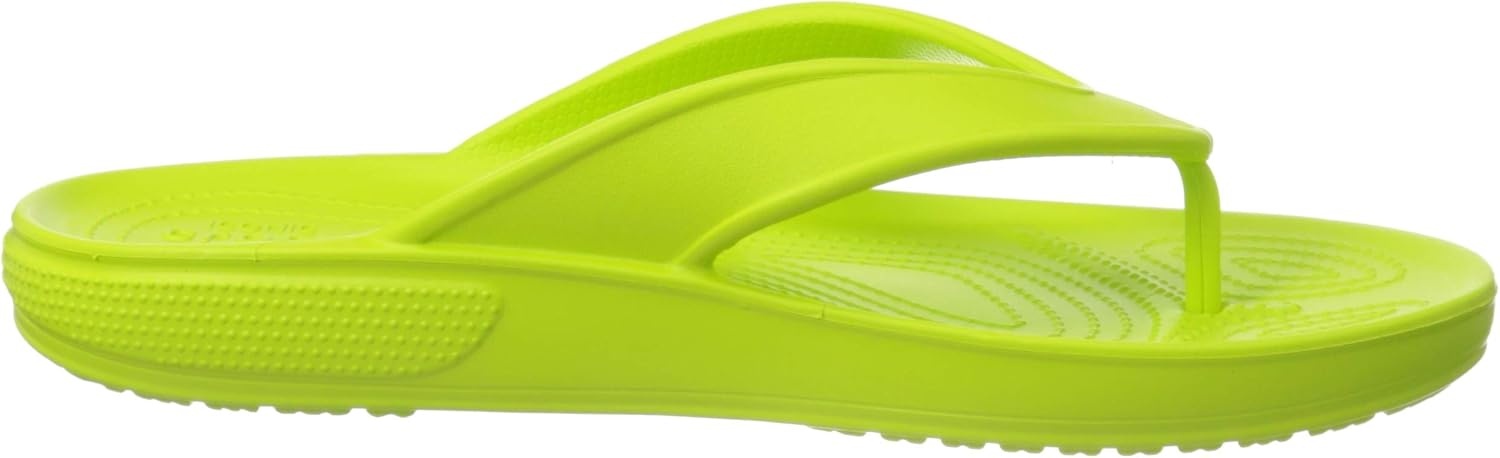 image:imageCrocs Womens Classic II FlipFlop SandalsLime Punch