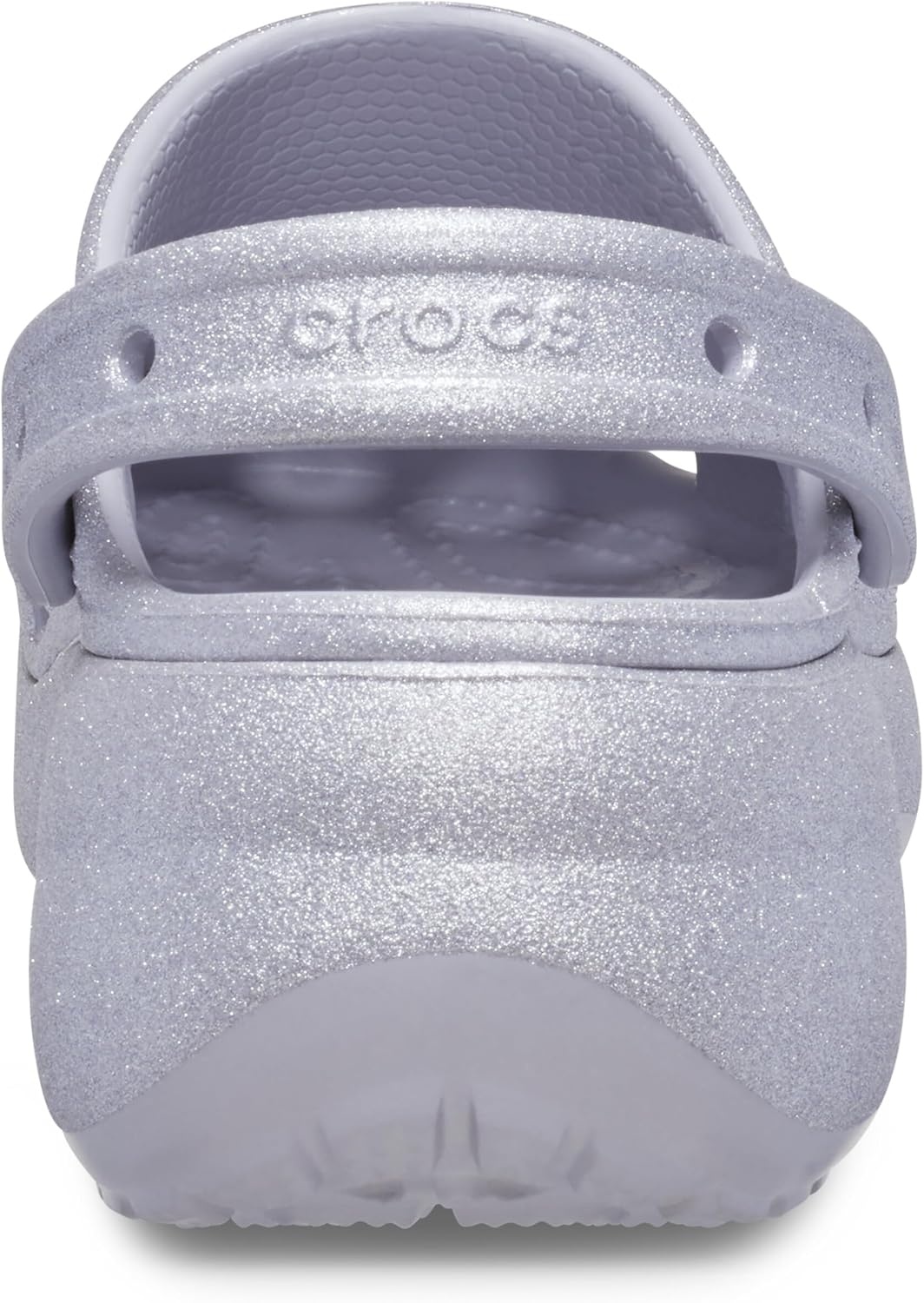 image:imageCrocs Womens Classic Platform Glitter ClogMauve Mist