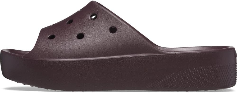 image:imageCrocs Womens Classic Platform Slide SandalsDark Cherry