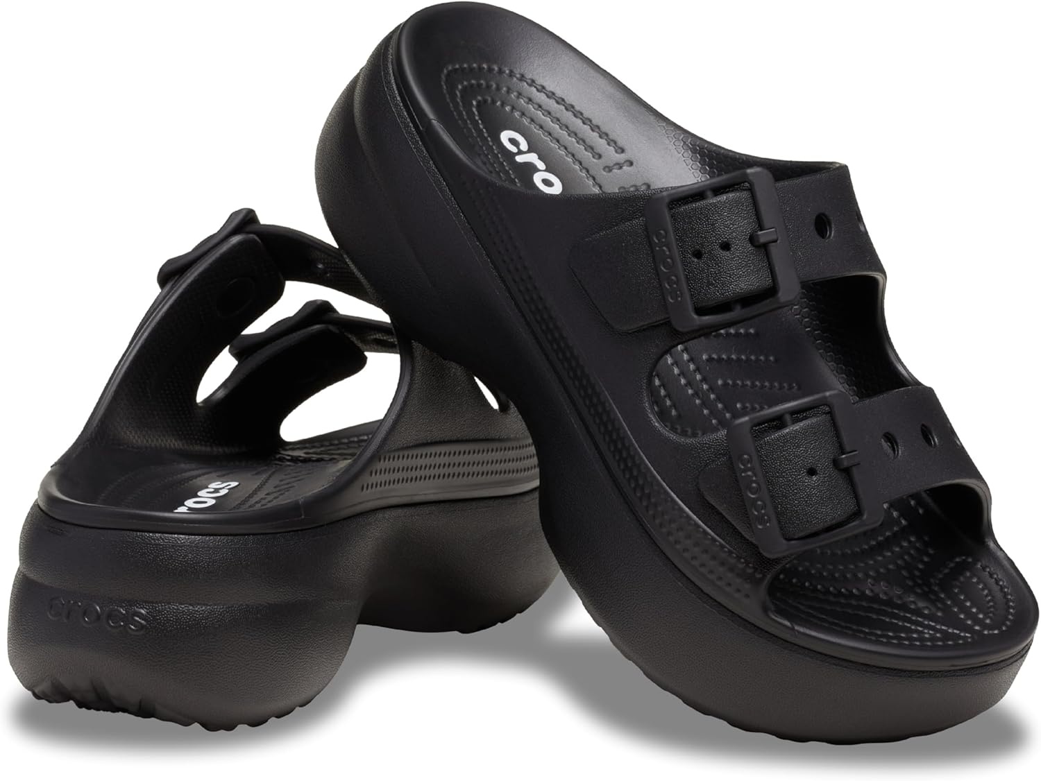 image:imageCrocs Womens Classic Saturday Platform SandalsBlack