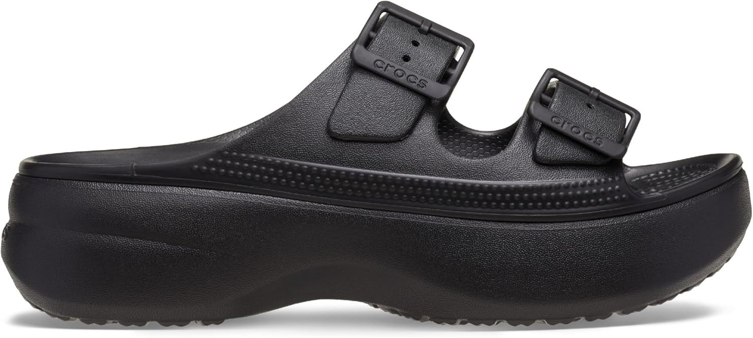 image:imageCrocs Womens Classic Saturday Platform SandalsBlack