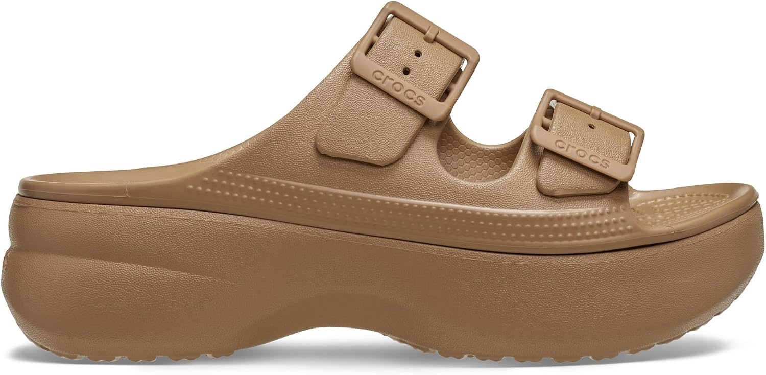image:imageCrocs Womens Classic Saturday Platform SandalsSepia