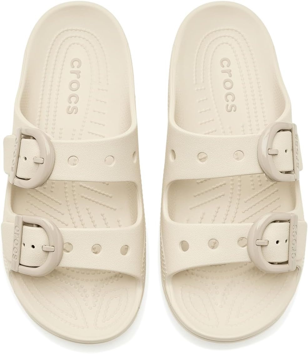 image:imageCrocs Womens Classic Saturday SandalsFrapp Enamel Buckle