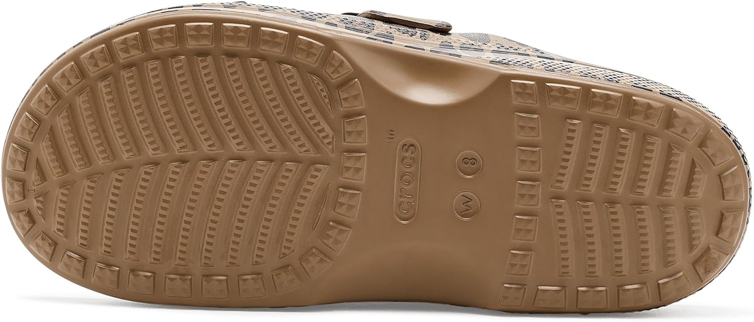 image:imageCrocs Womens Classic Saturday SandalsSepiaLeopard
