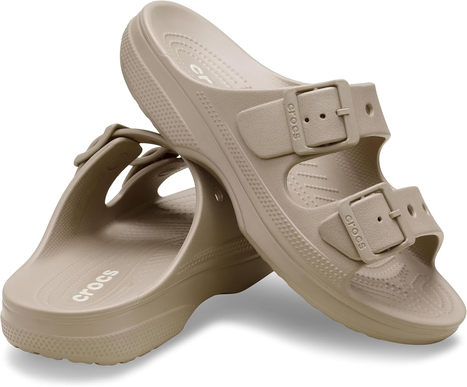 image:imageCrocs Womens Classic Saturday SandalsTaupe 1