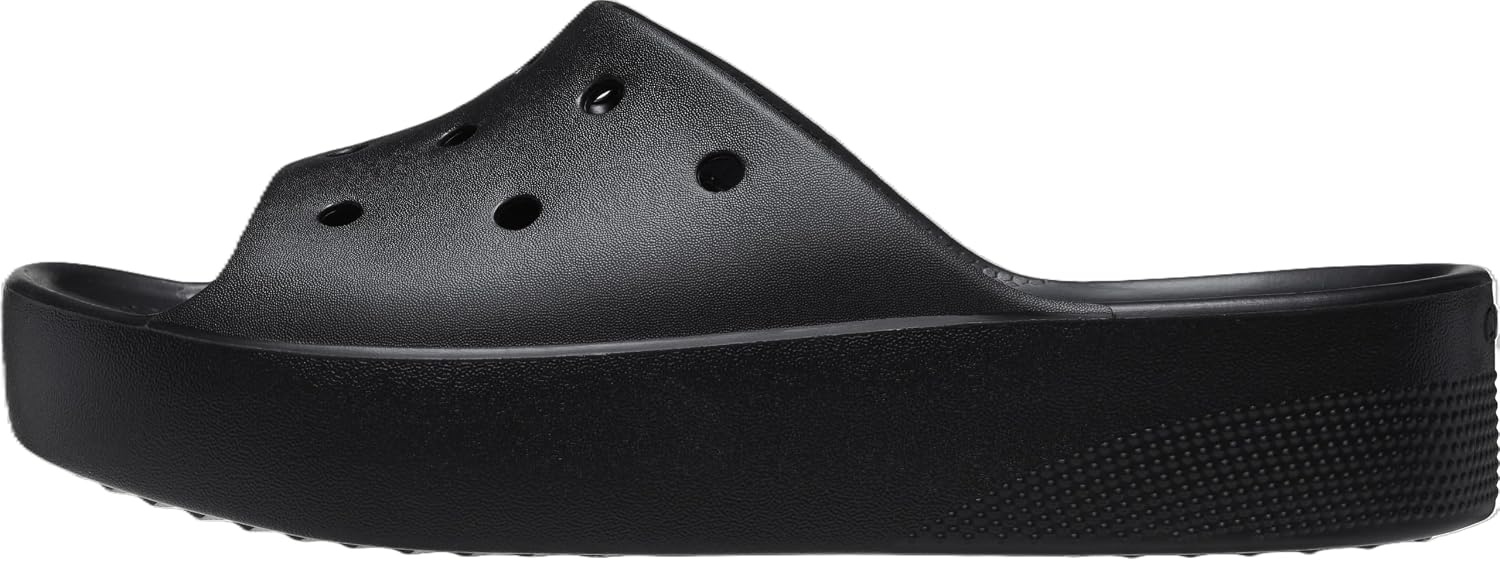image:imageCrocs Womens Classic Slide Platform SandalsBlack