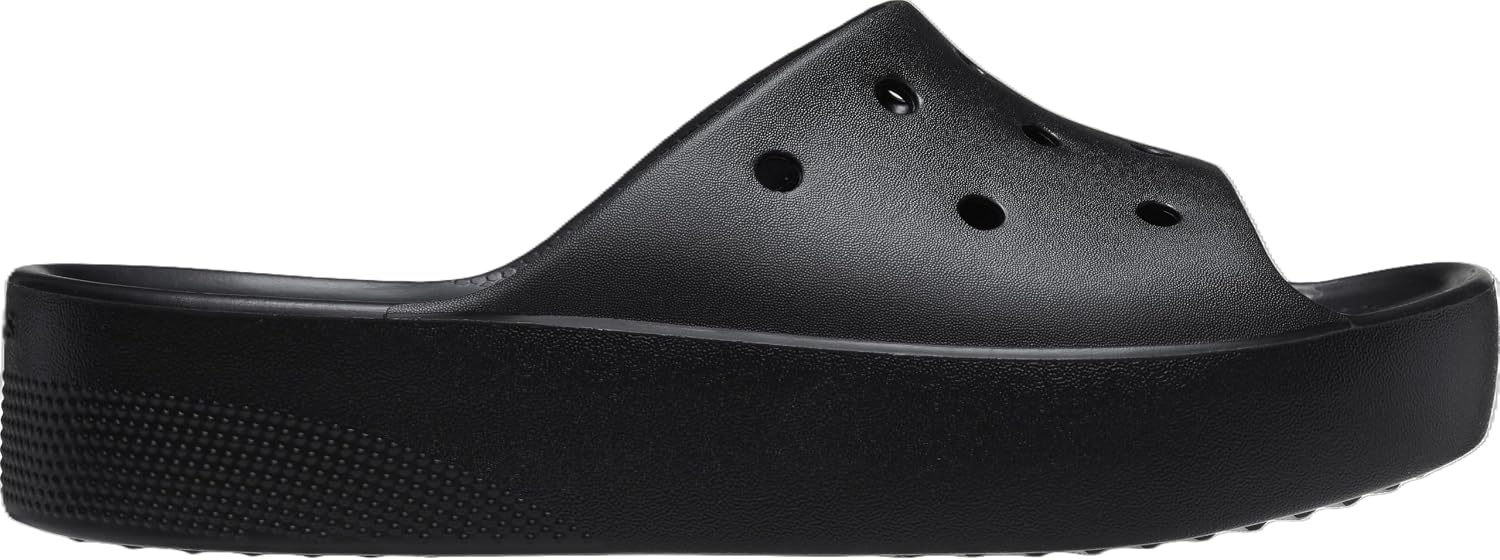image:imageCrocs Womens Classic Slide Platform SandalsBlack