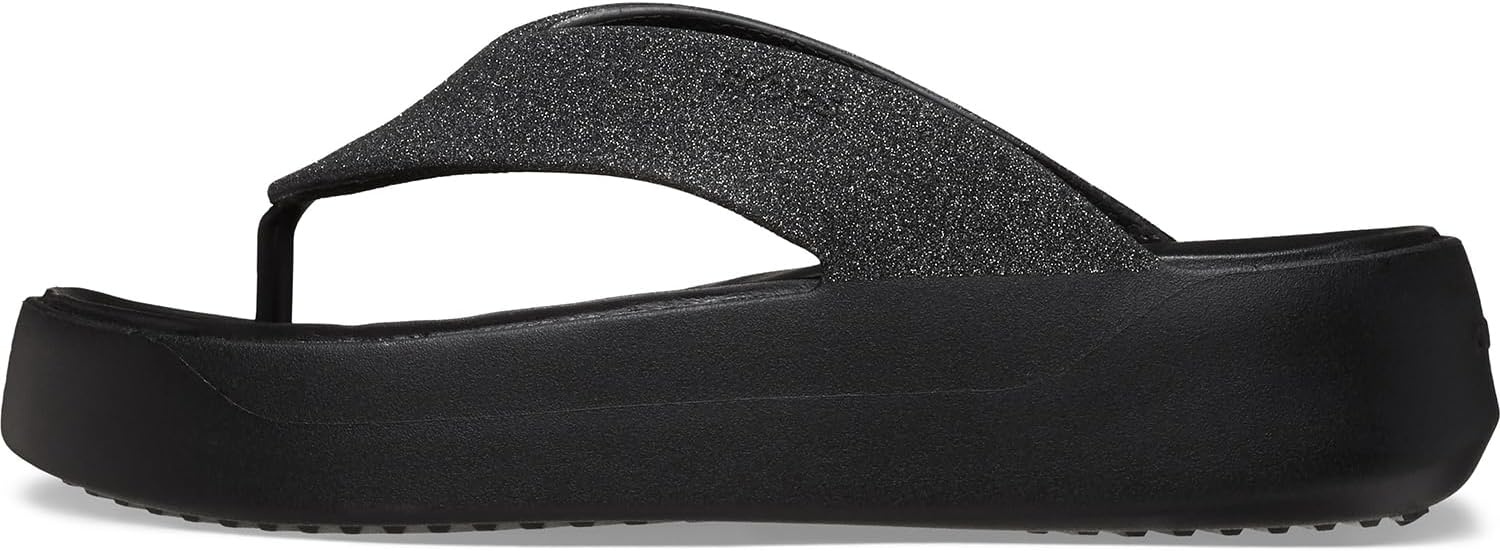 image:imageCrocs Womens Getaway Platform SandalsBlack Glitter