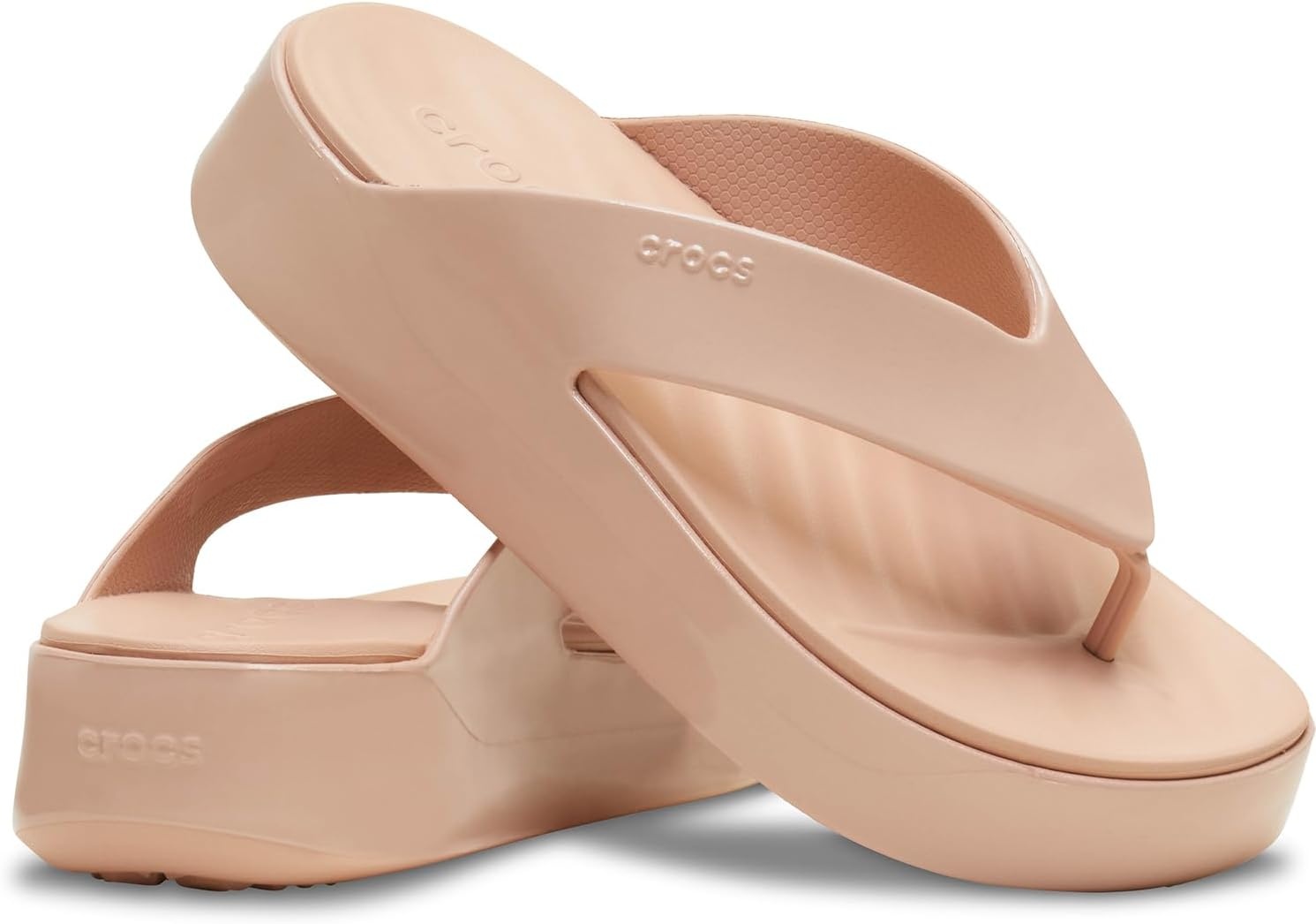image:imageCrocs Womens Getaway Platform SandalsPink Caramel