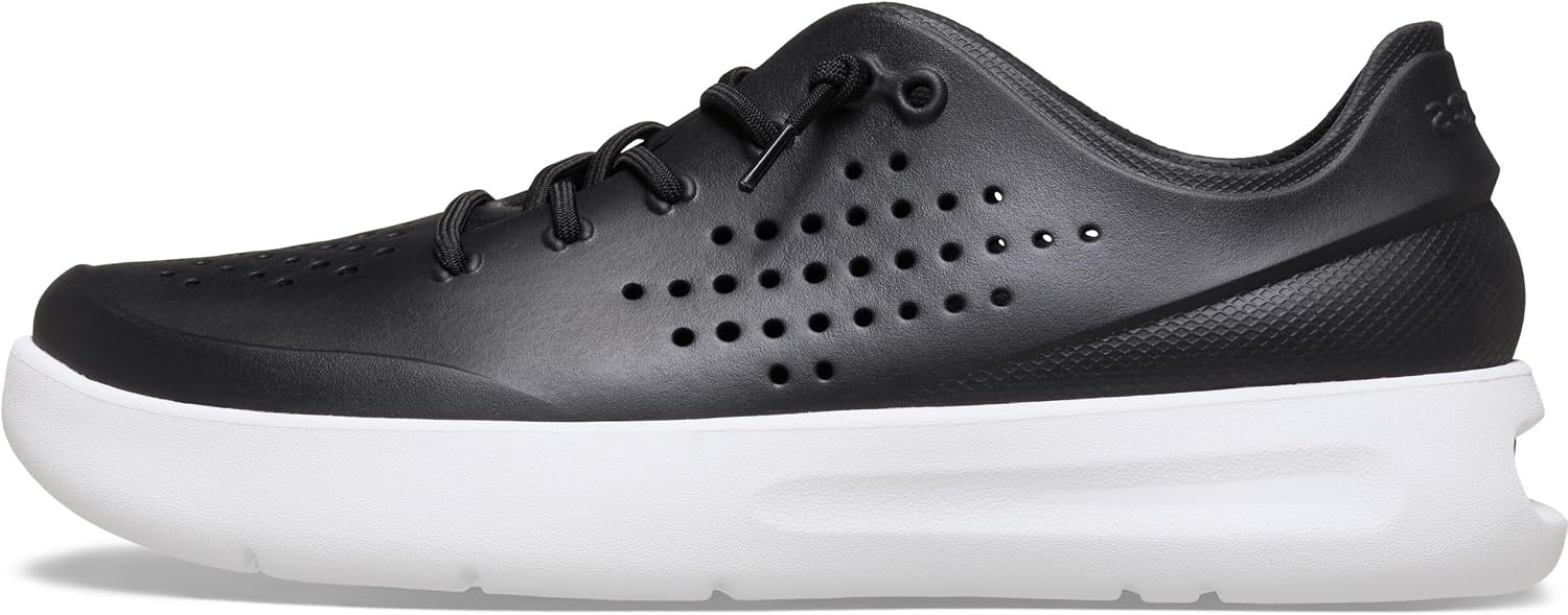image:imageCrocs Womens Inmotion Pacer Walking SneakersBlackWhite