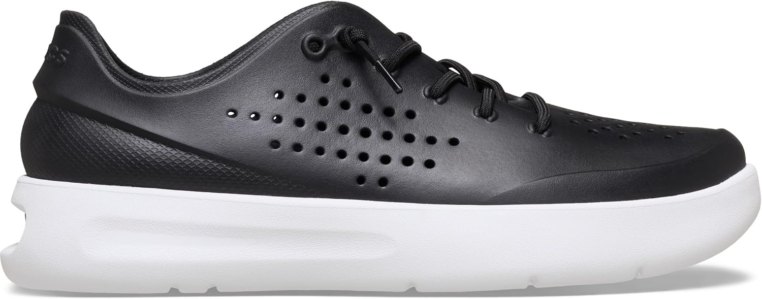 image:imageCrocs Womens Inmotion Pacer Walking SneakersBlackWhite