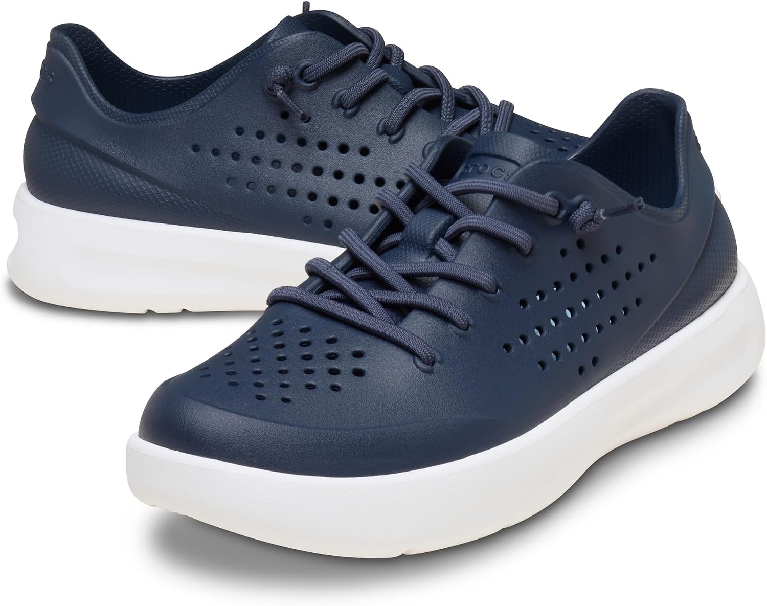 image:imageCrocs Womens Inmotion Pacer Walking SneakersNavyWhite