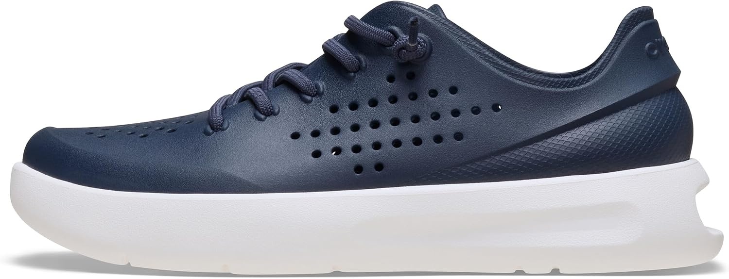 image:imageCrocs Womens Inmotion Pacer Walking SneakersNavyWhite
