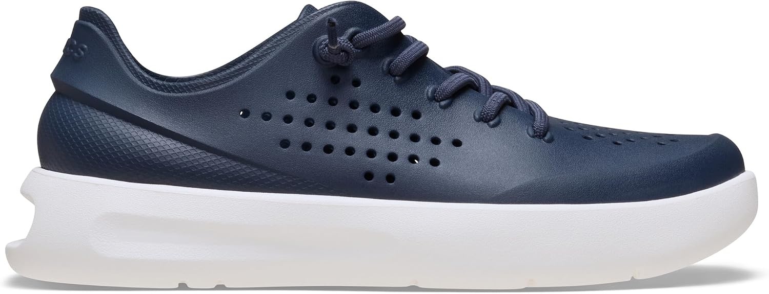image:imageCrocs Womens Inmotion Pacer Walking SneakersNavyWhite